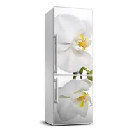 Naklejki na ścianę - Naklejka okleina lodówkę Biała orchidea 70x190, Tulup - miniaturka - grafika 1
