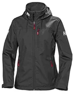 Kurtki damskie - Helly Hansen Damska kurtka z kapturem W Crew Crew z kapturem, wodoodporna, wiatroszczelna, oddychająca kurtka przeciwdeszczowa - miniaturka - grafika 1
