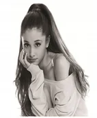 Podkładki pod mysz - PODKŁADKA POD MYSZ Z Nadrukiem 22x18cm Ariana Grande Dla Fana Tekst Prezent - miniaturka - grafika 1