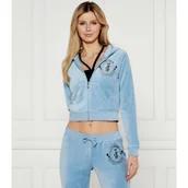 Bluzy damskie - Juicy Couture Bluza HERITAGE PALM TREE CREST ROBYN | Cropped Fit - miniaturka - grafika 1