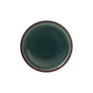 Zielony porcelanowy talerz deserowy Villeroy & Boch Like Crafted, ø 21 cm - Talerze - miniaturka - grafika 1