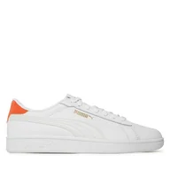 Sneakersy męskie - Sneakersy Puma Smash 3.0 L 390987 06 Biały - miniaturka - grafika 1