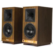 Głośniki i kolumny - Klipsch The Sixes - Aktywne kolumny bezprzewodowe z DAC i przedwzmacniaczem Walnut - miniaturka - grafika 1