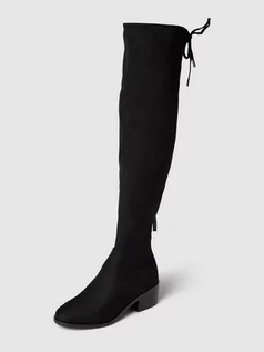 Kozaki damskie - Kozaki za kolano z wiązaniem model ‘SALVAGE’ - grafika 1