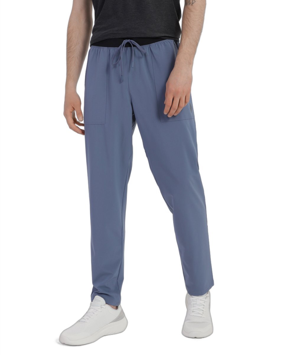 Spodnie dresowe męskie Skechers The Gowalk Pant Moti niebieskie M