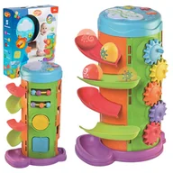 Sortery dla dzieci - Dumel Discovery Wieża Niespodzianka 5w1 Interaktywna Dźwięki Światło 18m+ - miniaturka - grafika 1
