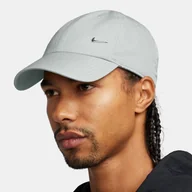 Czapki damskie - Czapka z daszkiem Nike DF Club Cap FB5372 (kolor Szary/Srebrny) - miniaturka - grafika 1