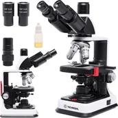 Mikroskopy i lupy - Mikroskop Optyczny Biologiczny Techrebal BioVision Pro 1000x Trinokularowy - miniaturka - grafika 1