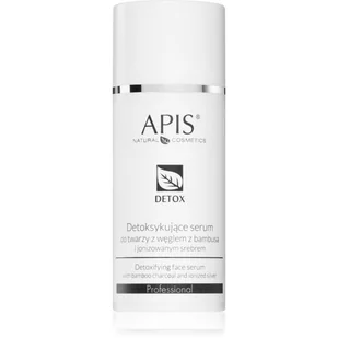 Apis Professional Detoksykujące serum do twarzy z węglem z bambusa i jonizowanym srebrem - Professional Detox Detoxifying Face Serum With Carbon Bamboo And Ionized Silver - Serum do twarzy - miniaturka - grafika 1