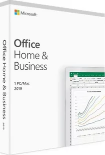 MICROSOFT Office Home&Business 2019 T5D-03205, 1 stanowisko, wieczysta, PL - Oprogramowanie dedykowane - miniaturka - grafika 1