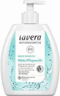 Mydła - Mydło w płynie z aloesem i rumiankiem, Lavera Basis Sensitiv, 250ml - miniaturka - grafika 1