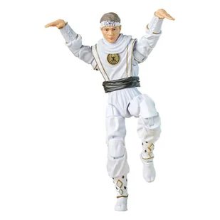 Figurka Power Rangers x Cobra Kai Lightning Collection - Daniel LaRusso White Crane Ranger - Figurki kolekcjonerskie - miniaturka - grafika 1