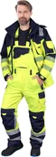 Odzież robocza - SPODNIE OCHRONNE OGRODNICZKI OCIEPLANE LHOLLMAN LH-BIBWINTER; ŻÓŁTO-GRANATOWY - miniaturka - grafika 1