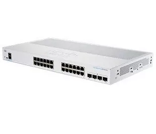 Linksys CBS250-24T-4X-EU łącza sieciowe Zarządzany L2/L3 Gigabit CBS250-24T-4X-EU - Switche - miniaturka - grafika 2