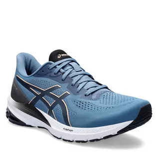 Buty sportowe męskie - Buty Asics Gt-1000 12 1011B631 Storm Blue/Dune 401 - grafika 1