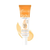 Kremy do twarzy - Bielenda Krem ochronny SPF 50 rozświetlająco - energetyzujący, PA++++, UVA + UVB + HEV - miniaturka - grafika 1