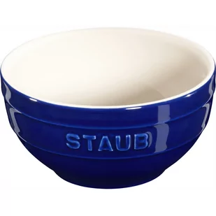 Staub Miska do mieszania, okrągły ciemny niebieski 12 cm (405107950) - Miski i półmiski - miniaturka - grafika 1