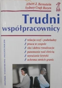 Trudni współpracownicy - Zarządzanie - miniaturka - grafika 1