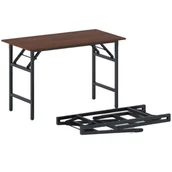 Stoły i stoliki do biura - B2B Partner Stół konferencyjny FAST READY z czarnym stelażem, 1100 x 500 x 750 mm, czereśnia 499523 - miniaturka - grafika 1