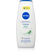 Kosmetyki do kąpieli - NIVEA Creme Aloe pielęgnacyjny żel pod prysznic 650 ml - miniaturka - grafika 1