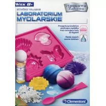Clementoni Laboratorium mydlarskie, Naukowa Zabawa, - Mały naukowiec - miniaturka - grafika 1