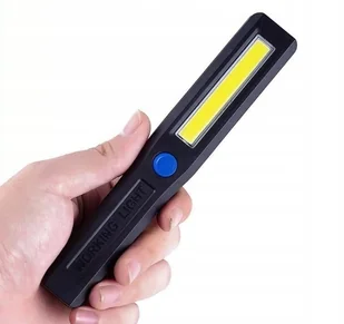 Latarka mała Lampka Mocna Led Cob z magnesem Aaa - Latarki - miniaturka - grafika 1