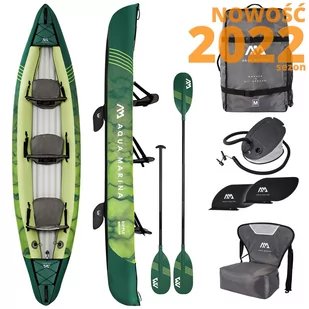 Kajak pompowany Aqua Marina Ripple RI-370 2022 - Deski SUP i akcesoria - miniaturka - grafika 1