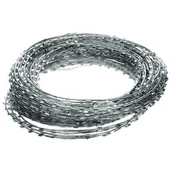 Akcesoria do ogrodzeń - Mfh Drut Żyletkowy Kolczasty Spirala Ocynk 50m - miniaturka - grafika 1