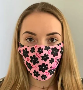 MASECZKA KAMUFLAŻ FLOWERS Rozmiar M - Maseczki ochronne i antywirusowe - miniaturka - grafika 1