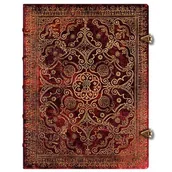 Notesy i bloczki - Paperblanks Hartley&Marks Publishers Ltd Notatnik Ultra Carmine, 144 strony, linia - miniaturka - grafika 1