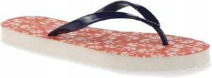 REGATTA JAPONKI DAMSKIE POMARAŃCZOWE KWIATY 37 Ż9K - Klapki i japonki damskie - miniaturka - grafika 1