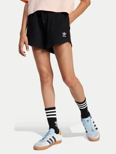 adidas Szorty sportowe JC8433 Czarny Loose Fit - Spodenki damskie - miniaturka - grafika 1