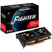 Karty graficzne - PowerColor Radeon RX 6600 Fighter - 8GB GDDR6 RAM - Karta graficzna AXRX 6600 8GBD6-3DH - miniaturka - grafika 1