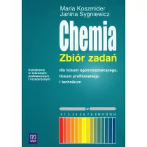 Chemia. Zakres podstawowy i rozszerzony. Klasa 1-3. Zbiór zadań - szkoła ponadgimnazjalna - Maria Koszmider, Janina Sygniewicz - Podręczniki dla liceum - miniaturka - grafika 1