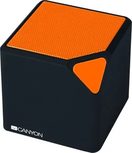 Canyon Ultra Compact Portable Bluetooth V4.2+EDR Speaker Black-Orange - Głośniki przenośne - miniaturka - grafika 1