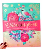 Kolorowanki, wyklejanki - KOLOROWANKA mandala MANDALE dorosłych ANTYSTRESOWA dzieci BLOK duża WITRAŻE - miniaturka - grafika 1