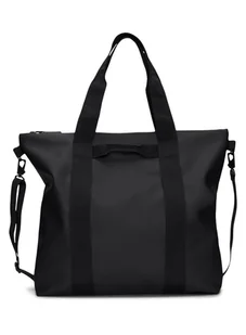 Torba na zakupy miejska Rains Tote Bag W3 - black - Torby i wózki na zakupy - miniaturka - grafika 1