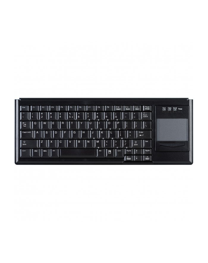 cherry INDUSTRY 4.0 COMPACT ULTRAFLAT/TOUCHPAD KEYBOARD USB BLACK