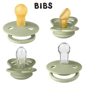 Śliniaki i fartuszki - BIBS TRY-IT PACK SAGE 4 smoczkowy zestaw prezentowy smoczków niemowlęcych - miniaturka - grafika 1