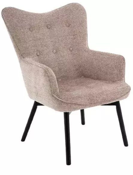 Fotel wypoczynkowy relaksacyjny CARMEN RAVEN ciemny beż