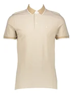 Koszulki męskie - Jack & Jones Koszulka polo w kolorze beżowym - miniaturka - grafika 1