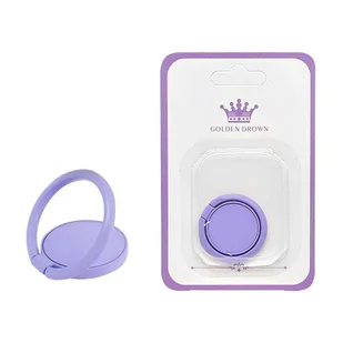 UCHWYT TELEFONU STOJAK UNIWERSALNY RING HOLDER FIOLETOWY - Pozostałe akcesoria do telefonów - miniaturka - grafika 1