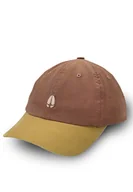 Czapki dla dzieci - GEKON JUNIOR 6 panel - różowa dziecięca czapka z żółtym daszkiem d - miniaturka - grafika 1
