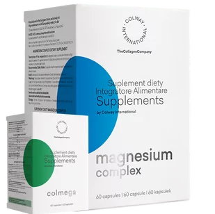 Colway Magnesium Complex suplement diety 60 kaps Colmega Gratis - Suplementy naturalne - miniaturka - grafika 1