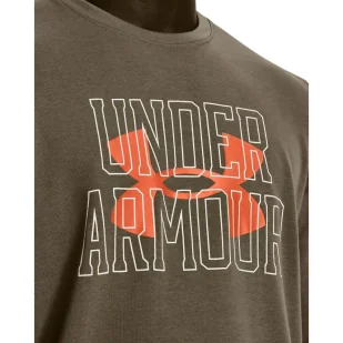 Bluza męska Under Armour Rival Terry Logo Crew - Bluzy sportowe męskie - miniaturka - grafika 4