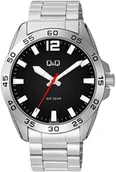 Zegarki męskie - Zegarek męski QQ Q87B-003P srebrny - miniaturka - grafika 1