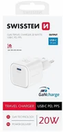Ładowarki do telefonów - Travel Charger Gan 1X USB-C 20W Power Delivery White - miniaturka - grafika 1