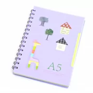 Szkolne artykuły papiernicze - NOTES GRUBY ZESZYT NOTATNIK A5 RÓŻNE KOLORY - miniaturka - grafika 1