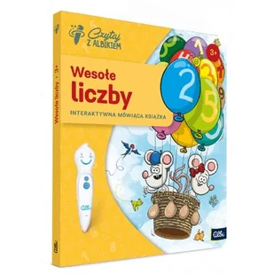Czytaj z Albikiem. Wesołe liczby 3+ - Książki edukacyjne - miniaturka - grafika 1