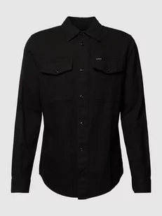 Koszula casualowa o kroju slim fit z kieszeniami z patką model ‘Marine’ - Koszule męskie - miniaturka - grafika 1